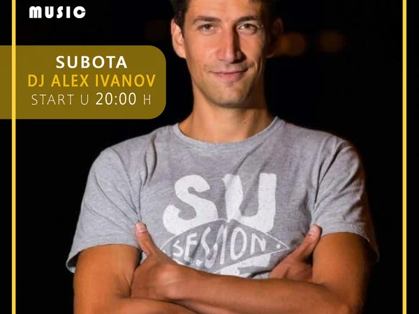 Digital flyer (DJ Alex Ivanov)