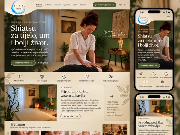 Website (Shiatsu Nami)