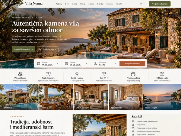 Website (Villa Nonna)